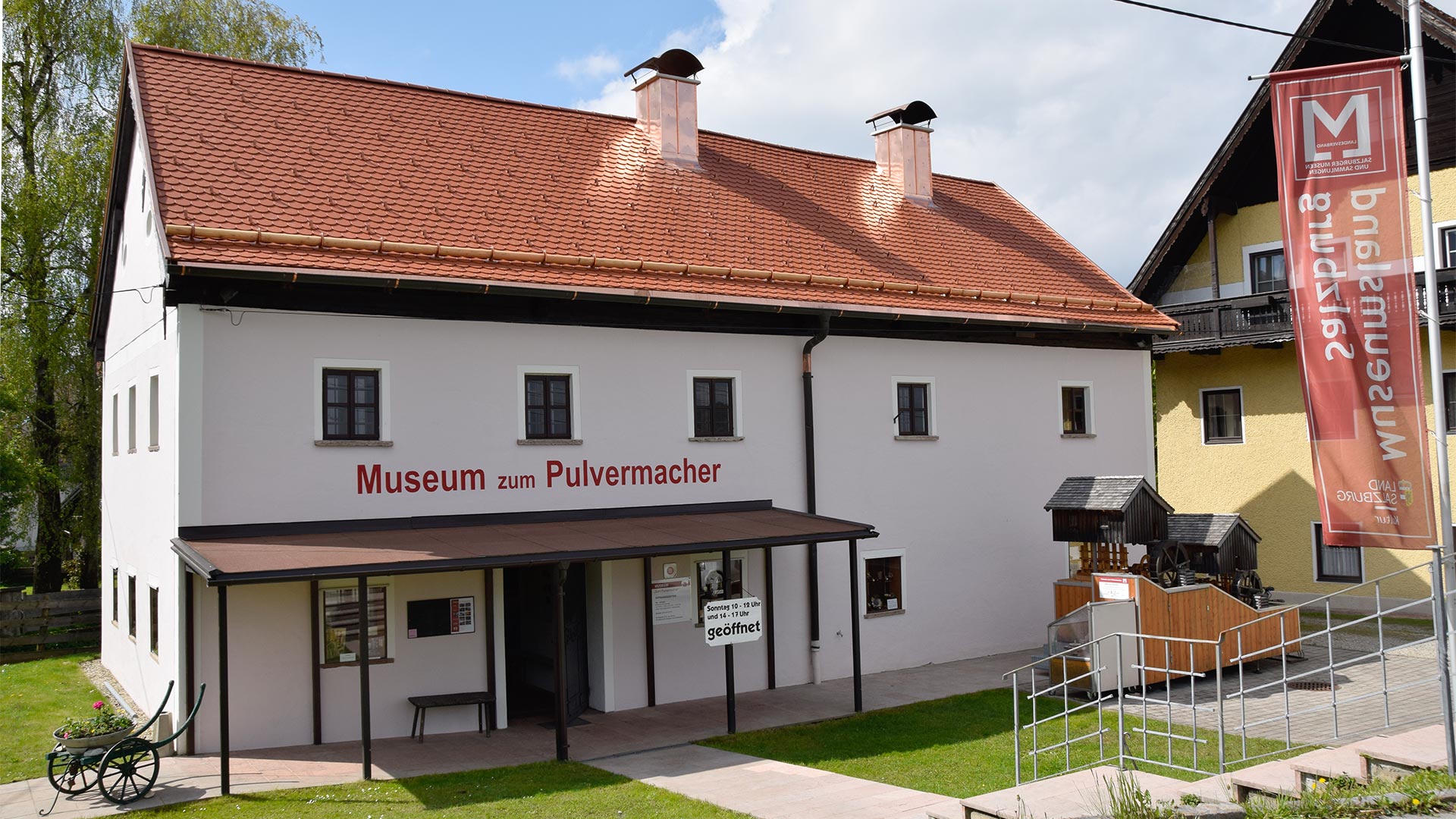 Museum zum Pulvermacher Elsbethen Regionalmuseum Außenansicht